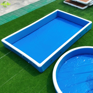 <span class=keywords><strong>Piscine</strong></span> gonflable portable en PVC durable de grande taille avec protection UV, design de dessin animé et couleur personnalisée - Product Image 3