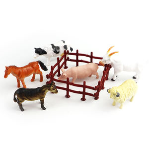 40 adet gerçekçi plastik hayvan oyuncak figürler afrika vahşi orman hayvanlar çocuklar öğrenme eğitici oyuncaklar çiftlik hayvan figürleri - Product Image 2