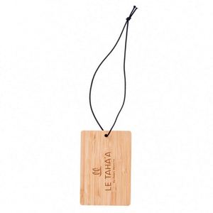 Hot Sale Custom Personalized <b>Gift</b> Bamboo Luggage <b>Tag</b> for Travel - Product Image 2