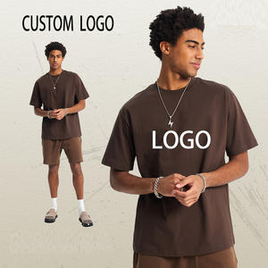 Camisetas Personalizadas de Algodón de 245 g/m² para Hombre, Cuello Redondo, Estampado, Tallas Grandes, Camisetas de Cuello Redondo para Chico - Product Image 3