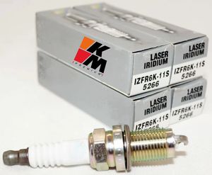 Км Премиум автозапчасти иридиевая платиновая Свеча зажигания IZFR6K-11S 5266 подходит для HONDA - Product Image 3