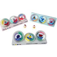 Assortiment personnalisé de pâte à modeler multicolores pour l'artisanat, fournitures artistiques faites à la main, argile pour projets créatifs scolaires pour enfants