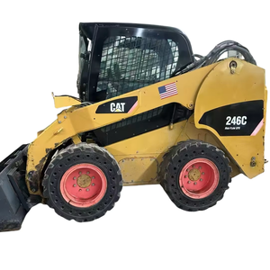 Minicargadora usada CAT246c Precio bajo CAT 246D 246C 246D3 249D3 CAT 246 226 249 262 Minicargadora de 2 toneladas - Product Image 1