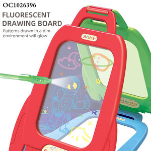 4in1艺术用品绘画艺术套装涂鸦画板垫儿童玩具液晶写字板儿童女孩 - Product Image 4