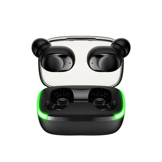 New Product Y60 Tws Earphone Led Display Gaming Breathing Light Wireless Earbud with Charging Case