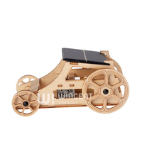 Kit de Modelo de Coche de Carreras de Madera con Energía Solar Wincent, Juguete Educativo de Ciencia STEM, Vehículo de Energía Verde, Regalo