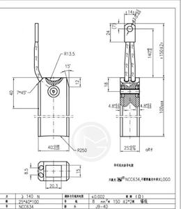 NCC634 카본 브러쉬 광저우 카본 브러쉬 NCC634 EW25 카본 브러쉬 25.4 X 38.1 X 102MM - Product Image 6