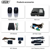 Système de démarrage à distance sans clé OVI Car App Control GPS/GSM pour Mercedes Benz W447 W167, installation Plug-and-Play.