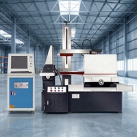 Machine de découpe à fil EDM de qualité industrielle DK7745, équipement de découpe à fil CNC précis et stable pour le traitement des pièces