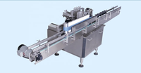 Nouvelle machine d'étiquetage automatique de bouteilles rondes 2026, haute vitesse, pour contenants verticaux en vin/verre/plastique