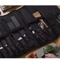 Nouvelle sacoche de couteau de chef pliable professionnelle, bandoulière réglable, pochette de rangement, cadeaux Nzuo Industry