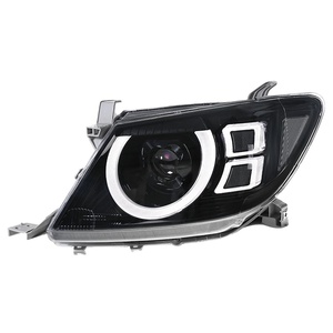 New <b>LED</b> Headlamp Assembly for Hilux Vlgo 2008-2012 12V 6000K Color 60W 4000 Lumens Replaces Smoked <b>LED</b> <b>Headlights</b> - Product Image 1