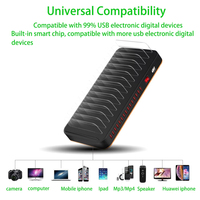 Station de charge intelligente CE/ROHS 100W 180W 15 ports USB avec chargeur rapide multi-appareils et câble de 1,2 m