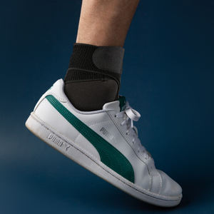 อุปกรณ์ป้องกันข้อเท้านีโอพรีนสำหรับผู้ชายและผู้หญิง สายรัดกีฬาบาสเกตบอล ป้องกันอย่างมืออาชีพ ทนทาน เป็นมิตรกับสิ่งแวดล้อม ปรับได้ - Product Image 4