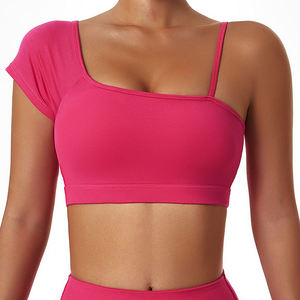 Ensemble de 4 pièces de vêtements d'entraînement pour femmes Ensemble de soutien-gorge et leggings de <span class=keywords><strong>sport</strong></span> Vêtements de <span class=keywords><strong>sport</strong></span> pour femmes Ensemble de yoga athlétique - Product Image 5