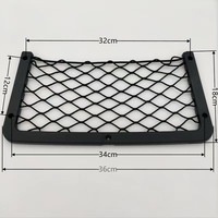 Organisateur de siège arrière pour véhicule et bateau en maille polyester renforcée avec poches pour petits accessoires comme téléphone et clés