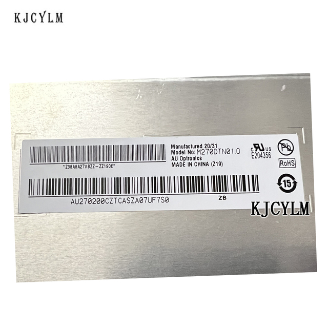 M270DTN01.3 M270DTN01.5 2560*1440 2K 144HZ TN Panel for Lenovo AIO Y910-27ish Game Monitor Screen M270DTN01.0