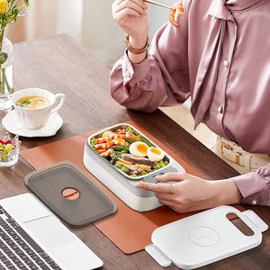 Boîte à <span class=keywords><strong>lunch</strong></span> électrique sans fil 14000mAh Rechargeable Chauffage automatique 1L 5 réglages de température Étanche Portable Alimentaire - Product Image 5
