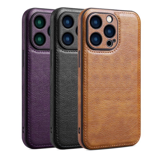 Luxury Phone Case Cell Phone Back Cover Leather Phone Case for iPhone 16 Pro Max 15 14 1312 11