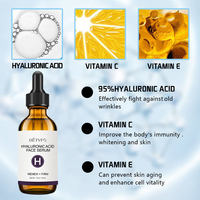 Produits hydratants pour la peau ordinaire soins du visage à la vitamine e éclaircissant blanchissant pour le visage sérum à l'acide hyaluronique à la vitamine c pour la peau noire