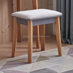 Coiffeuse en mélamine MDF de style <span class=keywords><strong>scandinave</strong></span> Meubles de chambre à coucher en bois avec rangement Style panneau - Product Image 6