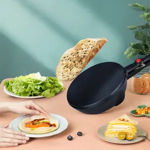 Hoge Kwaliteitsgarantie Ronde Plaat Pannenkoek Crêpe Maker 20Cm Met Handvat