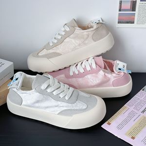 2026 Summer New Style <b>White</b> Sneakers - Lightweight, Breathable, Stylish, Versatile for <b>School</b> Use - Product Image 4