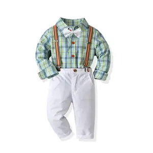 China Spring Fall Clothes for Child Children's Apparel Boys' Clothes Suit Baby Clothing Sets