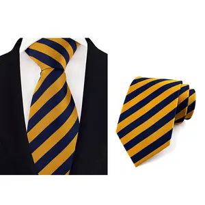 2022 New 8CM Professional Formal Wear Necktie Striped Business Fashion Shirt Men's Tie