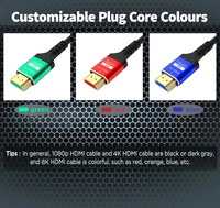 Prix le plus bas Marchandises au comptant Version HDMII Test haute vitesse 8K 60Hz 4K 120Hz Câble HDMI de résolution 1080P