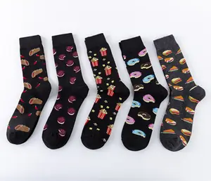 Most selling products high quality socks unisex soft knit funny food socks