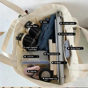 <span class=keywords><strong>Borsa</strong></span> a <span class=keywords><strong>tracolla</strong></span> in tela spessa con Logo personalizzato, - Product Image 5