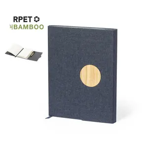 <b>Notepad</b> <b>A5</b> RPET bamboo sustainable merchandising - Product Image 1