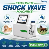 Machine à ondes de choc vétérinaire fiable pour chiens et chats, avec poignée réglable, écran tactile numérique, applicable à plusieurs espèces