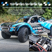 Camioneta de Rally RC de Alta Velocidad 1:12, 60KM/H, Sin Escobillas, 4WD, Control Proporcional 2.4G, Auto de Carreras Todoterreno KF16 KF17 2026