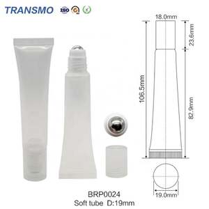 Baume à lèvres en bille, tube à presser personnalisé, gloss à lèvres, tubes à presser pour huile à lèvres de 15 ml - Product Image 3