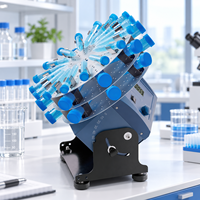 Agitateur rotatif numérique BIOSTELLAR MX-RD-Pro, 10-70 tr/min, angle réglable, mélangeur rotatif de laboratoire pour le mélange d'échantillons
