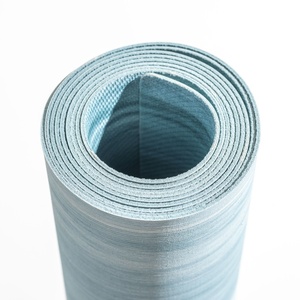 Tapis de yoga portable ultra-fin de 1,5 mm, <span class=keywords><strong>double</strong></span> face, en caoutchouc pur, professionnel, antidérapant, pliable, texturé, bicolore, 183 cm - Product Image 5