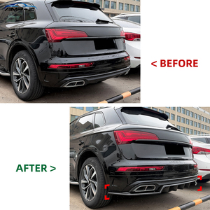 AMP-Z <span class=keywords><strong>Q5</strong></span> FY Diffusore Posteriore in Fibra di Carbonio Nero per Audi <span class=keywords><strong>Q5</strong></span> FY Facelift <span class=keywords><strong>Sline</strong></span> 2021-2024 - Product Image 2