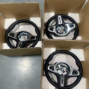 Volante de Cuero Calefactable Personalizado para <span class=keywords><strong>BMW</strong></span> 340i F10 X3 F25 X5 G05 G01 G20 G42 G30 G42 G82 F32 F30 F82 F90 M3 G80 - Product Image 2