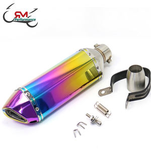 Universel Moto D'échappement Échapper Moto Motocross Silencieux Silencieux Pour Z400 Z800 Z1000 MT07 VTT <span class=keywords><strong>Db</strong></span> <span class=keywords><strong>Killer</strong></span> AK03 - Product Image 3