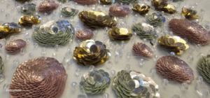 High-Quality Luxury Beaded <b>Fabric</b> with Zircon Handmade 100% Polyester, Best Price for Couture Dresses and High-End Fashion - Product Image 2