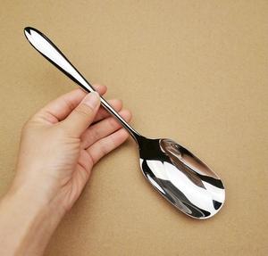 DFU211 Customized High Quality Modern Luxury <b>Serving</b> <b>Spoon</b> Large Capacity - Product Image 5