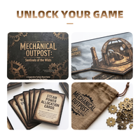 Jeu de société Canal Merchant pour adultes avec mécaniques économiques complexes, composants haut de gamme pour les passionnés de jeux de société, certifié FSC