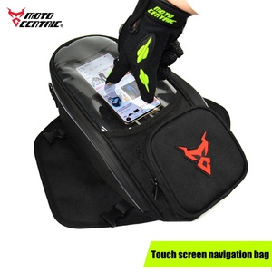 Écran tactile <span class=keywords><strong>moto</strong></span> sac <span class=keywords><strong>de</strong></span> réservoir <span class=keywords><strong>de</strong></span> carburant <span class=keywords><strong>Moto</strong></span> Motocross sac à bandoulière sangles fixes magnétiques téléphone portable navigation sac 7 pouces - Product Image 3