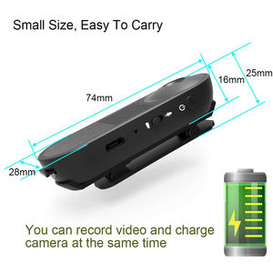 Mini registratore Clip HD fotocamera digitale 1080P HD <span class=keywords><strong>Cam</strong></span> - Product Image 2