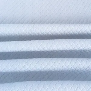 Chất Lượng Cao Một Bước Bán Buôn Bông Polyester Sợi Ngang Dệt Kim Vải Quilt Scuba Dệt Jacquard Vải