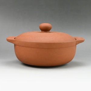 Customized logo Cheap Ceramic <strong>Clay</strong> <strong>Cooking</strong> Soup <strong>Pot</strong> with Handle and Lid - Product Image 2