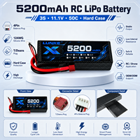 Batterie Lithium Polymère Haute Décharge 50C 11.1V 5200mAh Grande Capacité pour Drones RC, Quadcoptères et Modèles de Loisirs 102535