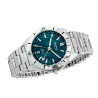 Montre-bracelet en quartz de luxe personnalisée de haute qualité, en acier inoxydable, cadran rétro avec fonction d'affichage de la date, montre pour homme
